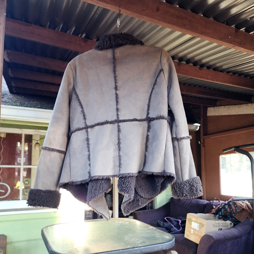 Rd style Grey sherpa jacket - Picture 4 of 6